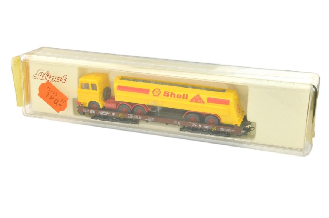 Shell-Tanklastzug MB 2223 (in Liliput-OVP) (1 of 1)