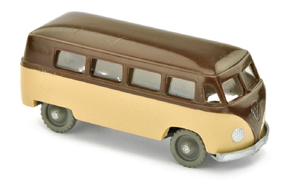 SIKU - (V 16) VW Kombi, schokobraun/beige (1 of 2)