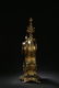 AN ANTIQUE BRONZE CLOCK - 2