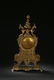 AN ANTIQUE BRONZE CLOCK - 3