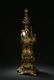 AN ANTIQUE BRONZE CLOCK - 4