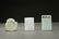 A GROUP OF THREE WHITE JADE ORNAMENTS - 8