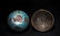 AN ENAMELLED SILVER BOX AND COVER - 4