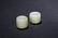 A PAIR OF WHITE JADE ARCHER'S RINGS - 3