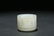 A WHITE JADE 'INSCRIPTION' ARCHER'S RING - 4