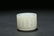 A WHITE JADE 'INSCRIPTION' ARCHER'S RING - 6