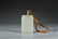 A CARVED WHITE JADE 'LANDSCAPE AND POEM' PENDANT - 2