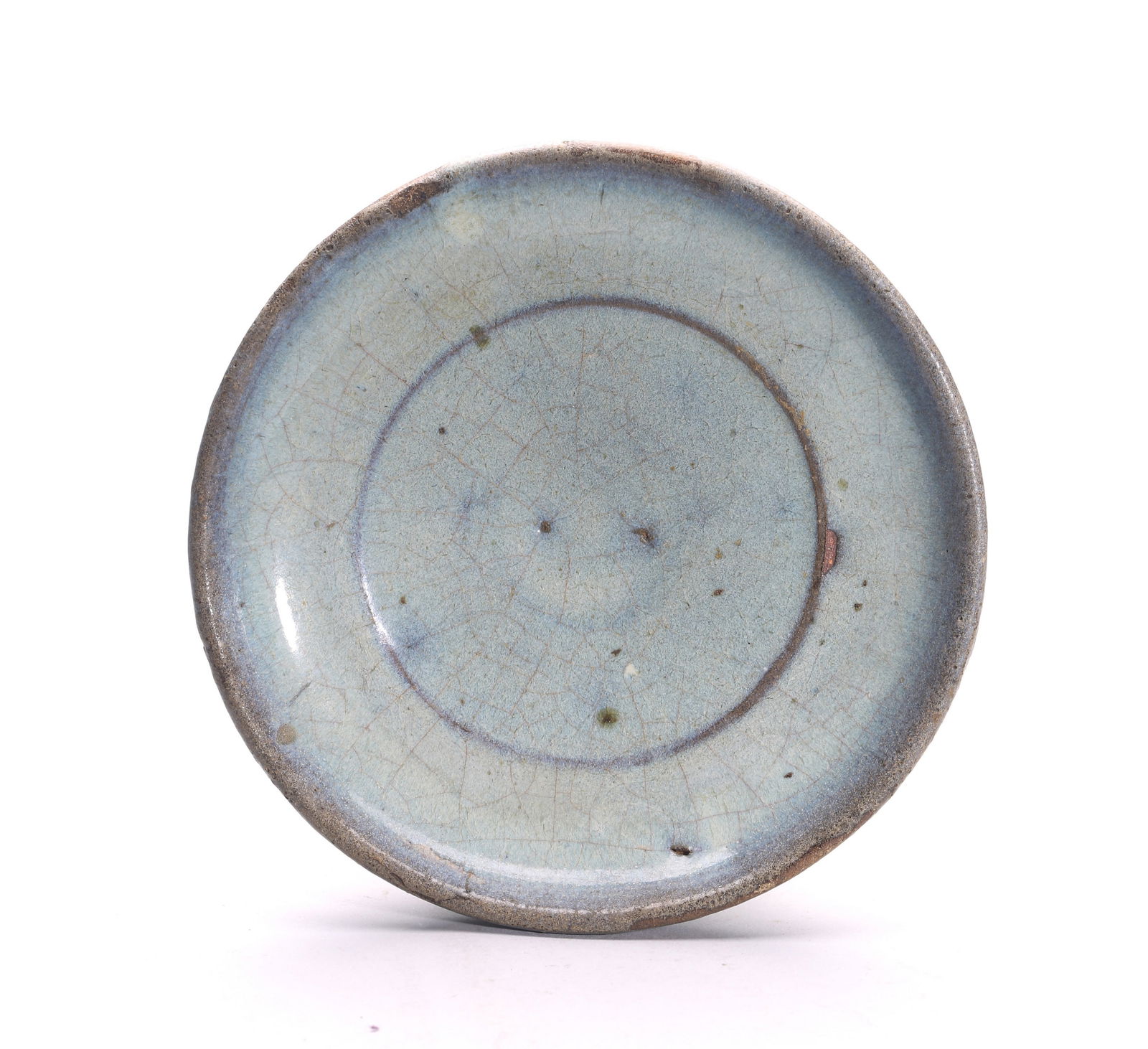 A Chinese Jun Type Dish (1 of 5)