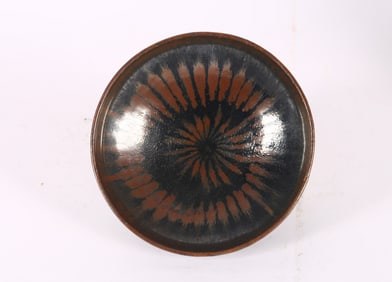 A Cizhou Russet Streaked Brown Glazed Bowl