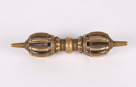 A Tibetan Copper Alloy Vajra