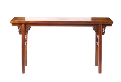 A Huanghuali Recessed Leg Table, Pingtouan