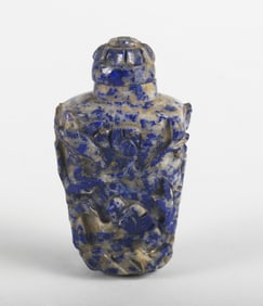 A Lapis Lazuli Snuff Bottle