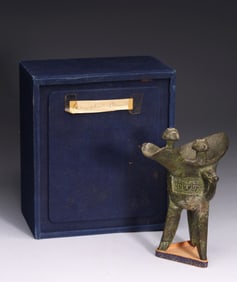 An Archaistic Chinese Bronze 'Jue' Vessel