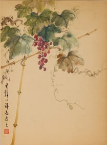 Huang Junbi: Grape Vines