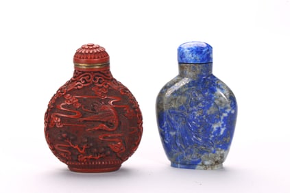 A Group of Two Chinese Snuff Bottles