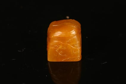 An Uncarved Tianhuang 'Plum Blossoms' Seal