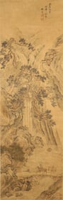 Yang Jin(1644-1728): Landscape in Style of Tang Yin