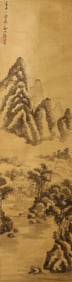 Zhang Wentao(1764-1814): Color and ink on Paper Landscape