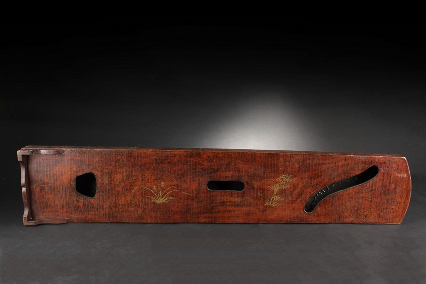 A CHINESE MUSICAL INSTRUMENT WITH 21 STRINGS - 7