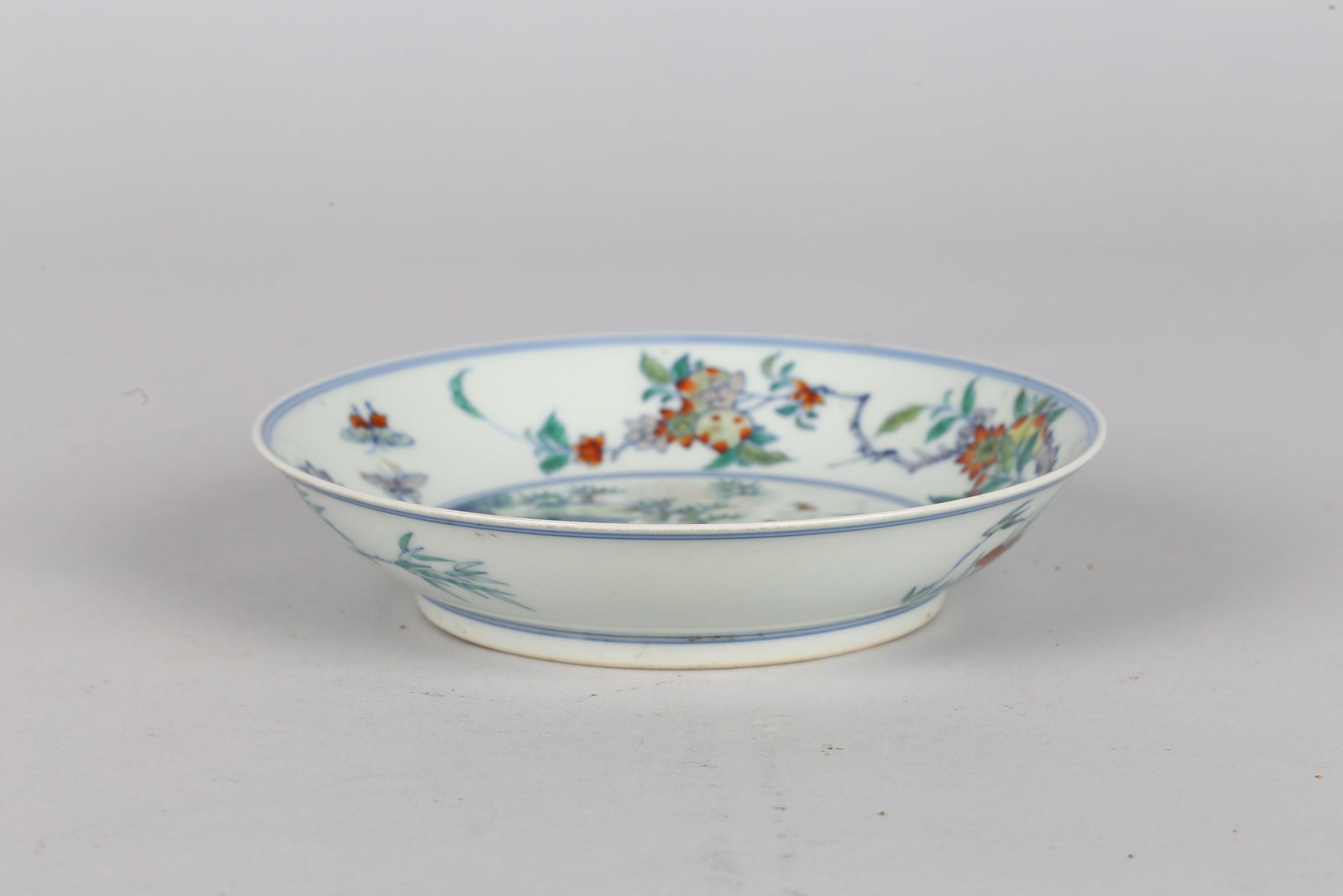 A Doucai 'Peach' Dish - 2