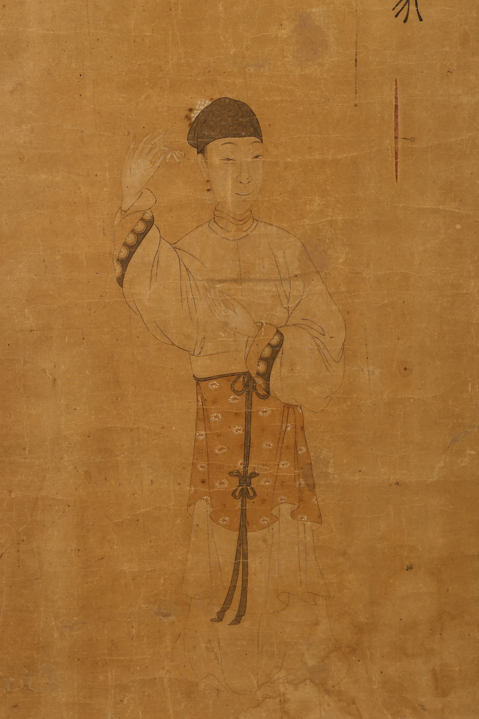 Two Chinese Ming Figures Paintings - 3