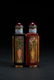 A GLASS ENAMELLED SNUFF BOTTLE - 2