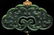 A PAIR OF SPINACH AND WHITE JADE HANGING PENDANTS - 4