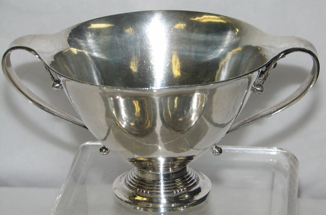 GEORG JENSEN JOHAN ROHDE SAUCE BOWL & LADLE - 7