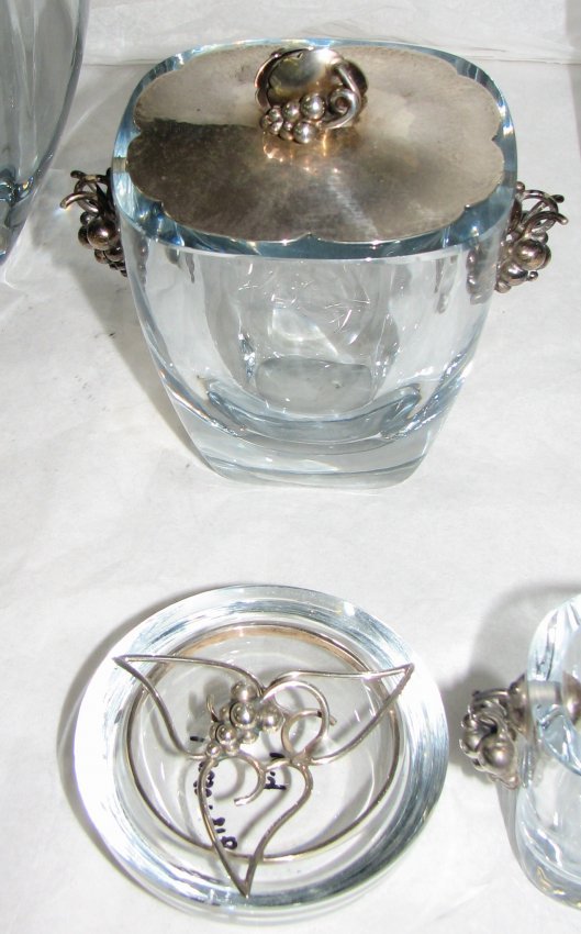 DRAGSTED DANISH SILVER LARGE BAR SERVICE - 6