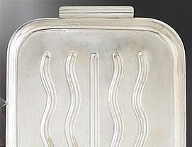 HUDSON ROYSHER ART DECO STERLING SILVER TRAY - 5