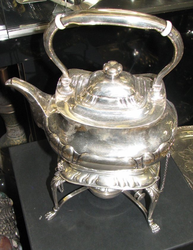 TIFFANY & CO. ART DECO STERLING SILVER TEA SET & TRAY - 2