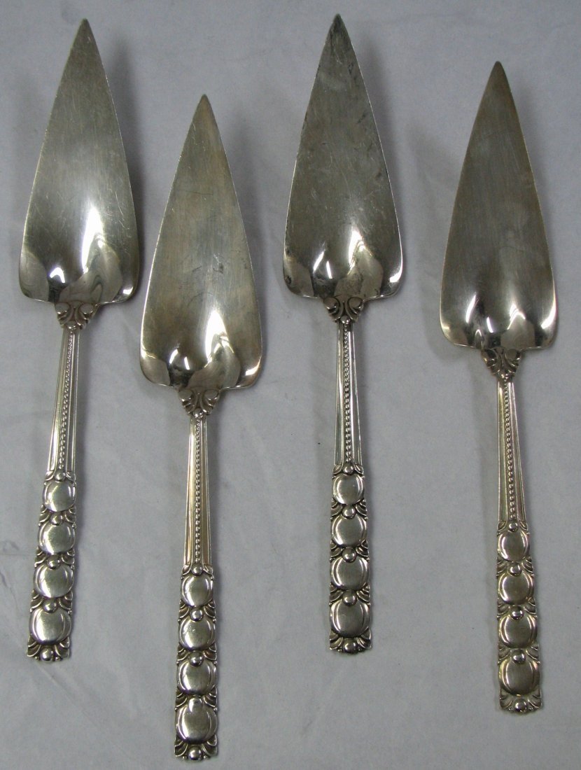 Set Of Tiffany Sterling Exposition Serving Pieces