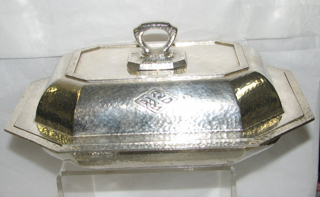 SET OF WALLACE ARTS & CRAFTS STERLING DINNER SUITE - 3