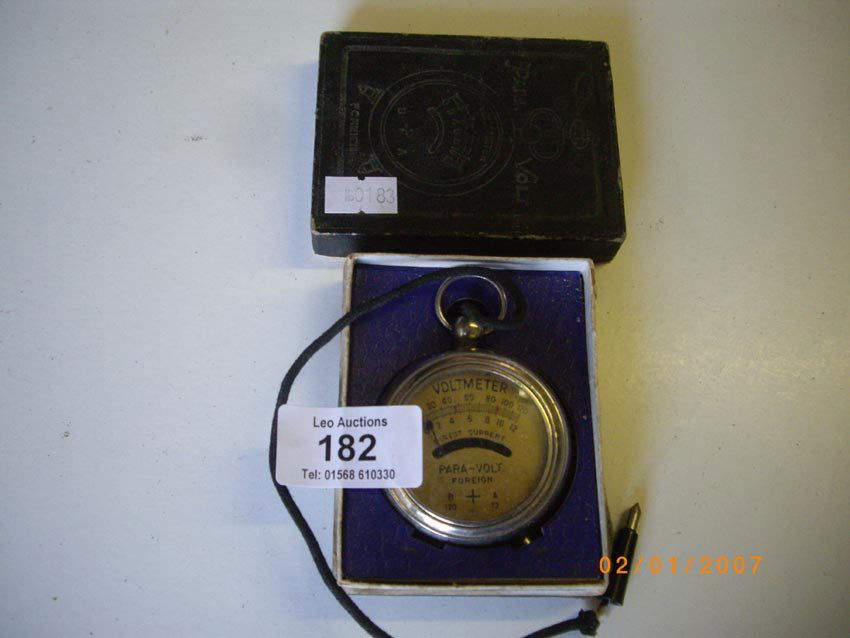 Vintage Pocket Voltmeter