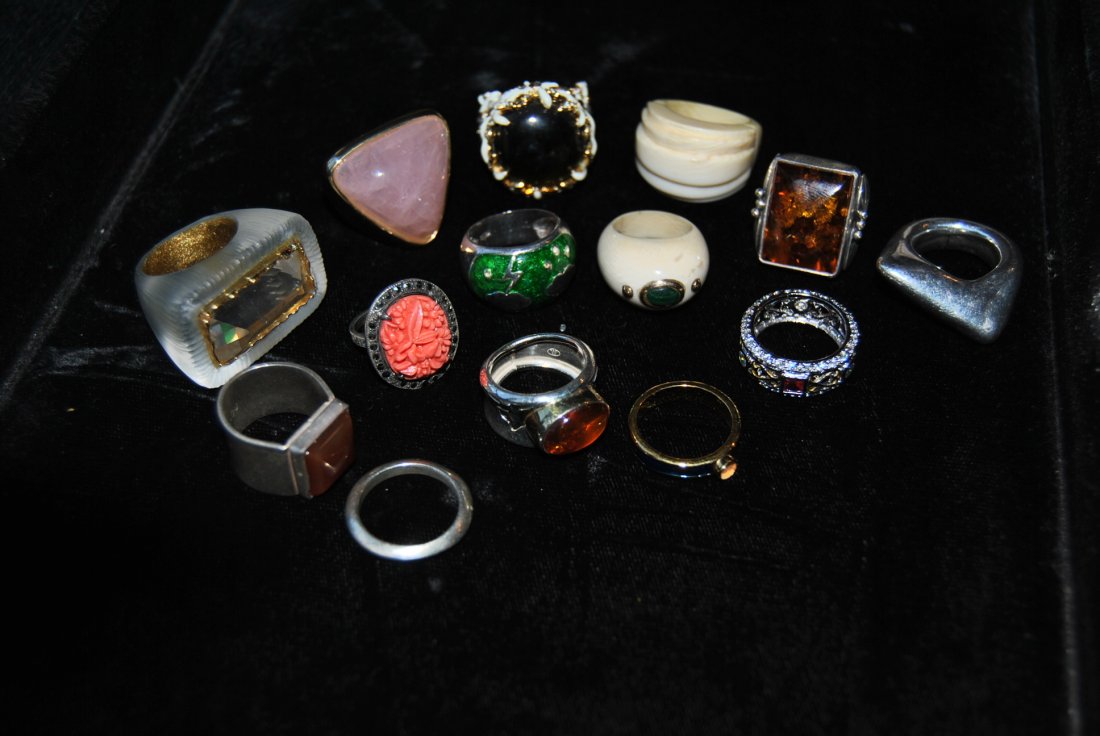 Group of Cocktail Rings: Group of Cocktail Rings