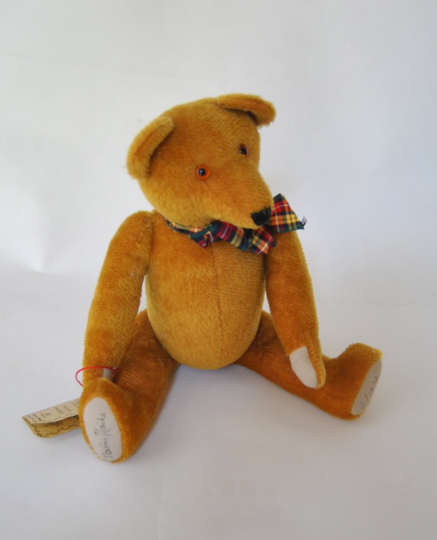 German Limited Edition Stuffed Bear: German Limited Edition Stuffed Bear; H:18"