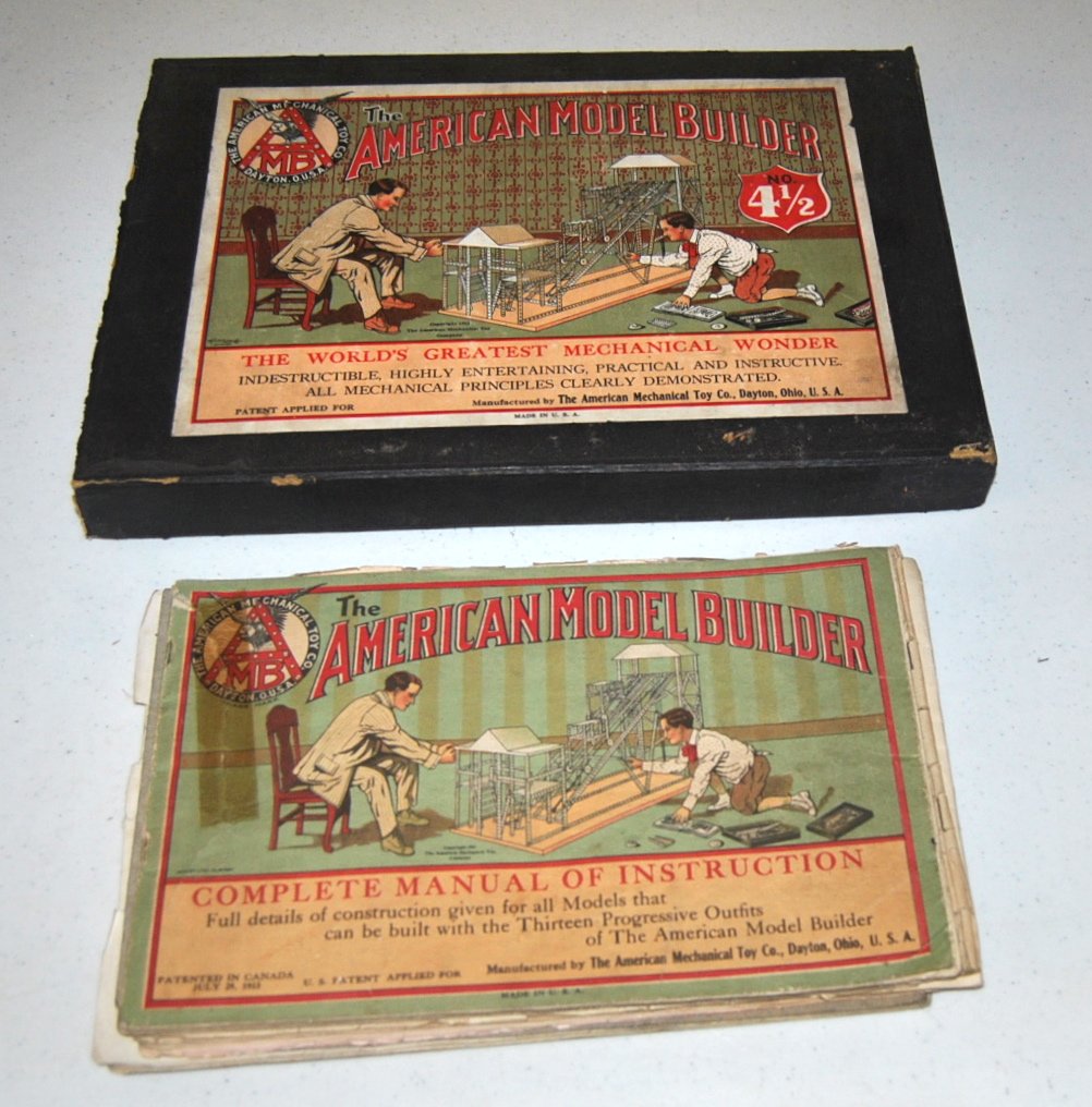 American Model Builder Game - 4.5 & 6.5 Erector Se: American Model Builder Game - 4.5 & 6.5 Erector Set