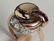 266: Art Deco Rose, Yellow and White Gold Ladies Ring
