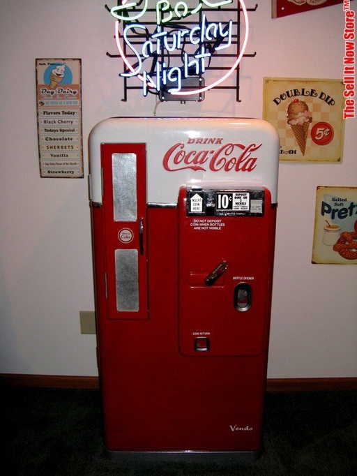Vendo Vending Machine Company New Vintage CocaCola Vendo 48 Soda Vending Machine V48 Vendo Vending Machine Company New Vintage CocaCola Vendo 48 Soda Vending Machine V48