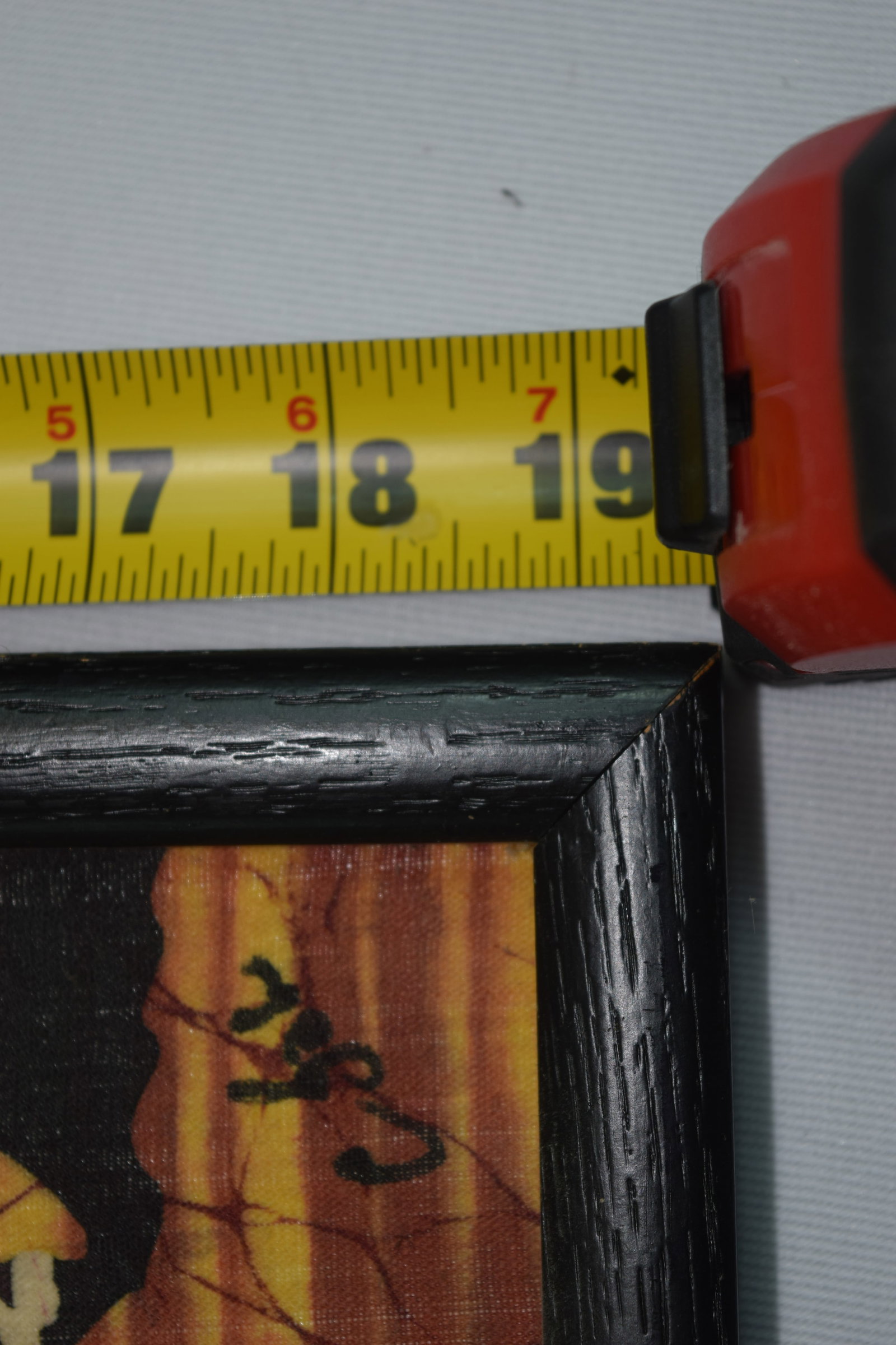 Signed and dated- mixed media Batik Cloth African artwork (1 of 13)