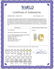 0.25 CTW Diamond Triple Row Huggie Hoop Earrings 10KT - 2