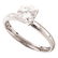 1.01 CTW Diamond Solitaire Bridal Engagement Ring 14KT