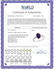 Natural 1.2 ctw Amethyst & Diamond Engagement Ring 14K - 2