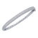 2 CTW Diamond Bangle 14K White Gold - REF-304W6H