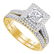 1 CTW Diamond Ring 14K Yellow Gold - REF-125H3M