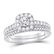 Diamond Bridal Wedding Engagement Ring Band Set 1.00