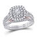 Round Diamond Bridal Wedding Ring Band Set 1 Cttw 14kt