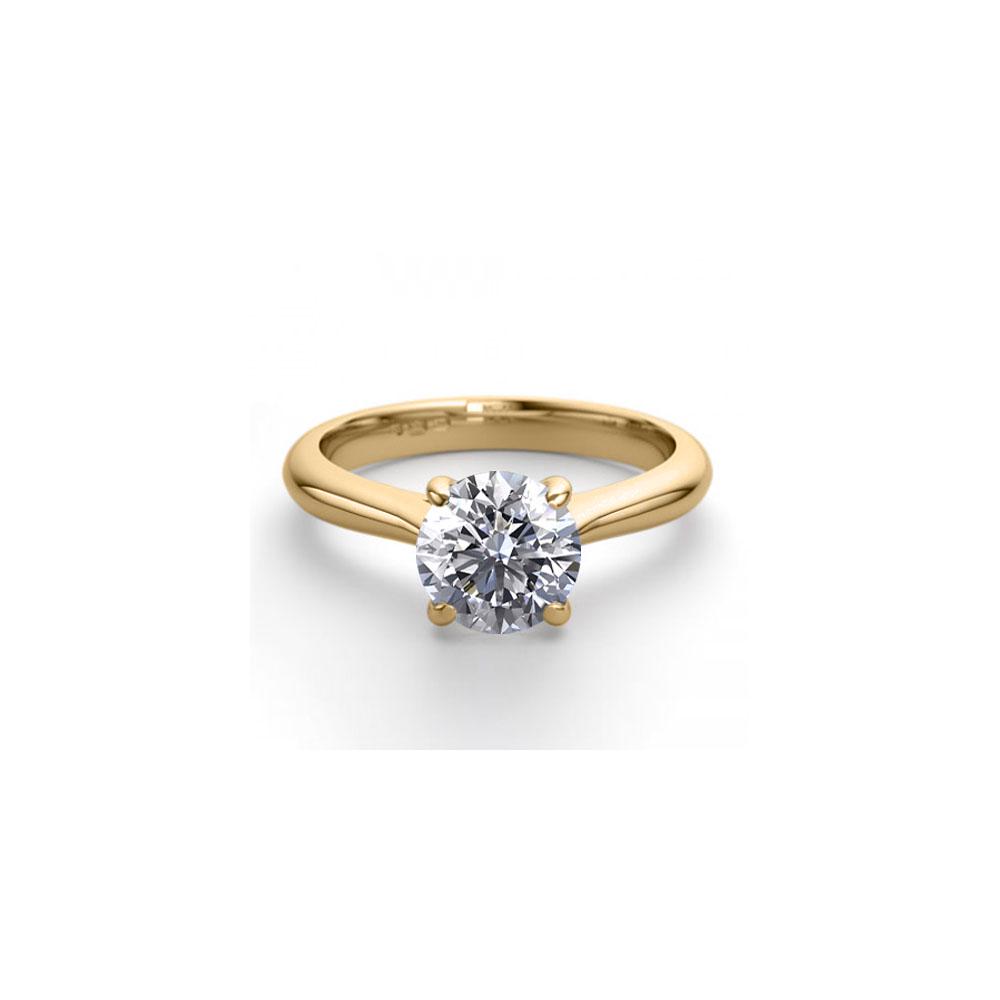 18K Yellow Gold 0.91 ctw Natural Diamond Solitaire Ring: 18K Yellow Gold 0.91 ctw Natural Diamond Solitaire Ring Manufacturer's Suggested Retail Price: $11200.00 18K Yellow Gold Jewelry 0.91 ctw Natural Diamond Solitaire Ring Diamond: 1 Round cut @ 0.91 ctw