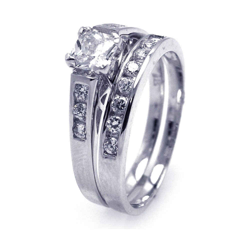 Silver Rings .925 Ladies Sterling Jewelry aar0071: Rhodium Finish,for longer lasting shine. Rings come in sizes of 5, 6, 7, 8, and 9. please e mail us which ring size you wish to have. Silver Rings .925 Ladies Sterling Jewelry aar0071