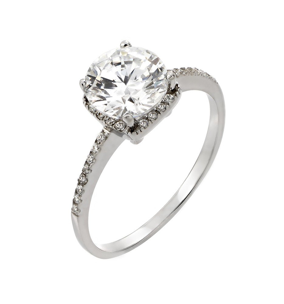 Silver Rings .925 Ladies Sterling Jewelry str00921: Rhodium Finish,for longer lasting shine. Rings come in sizes of 5, 6, 7, 8, and 9. please e mail us which ring size you wish to have. Silver Rings .925 Ladies Sterling Jewelry str00921